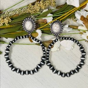Silver Hoops Earrings